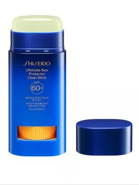 Shiseido Ultimate Sun Protector Clear Stick SPF 60+, 2.1 oz.
